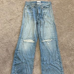 Rag and Bone liquid Miramar pant